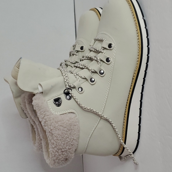 Aspen Ladies Lace Up Wedge Ankle Boots 